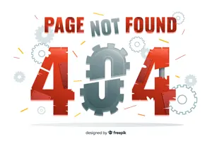 404 Error Image Page Not Found