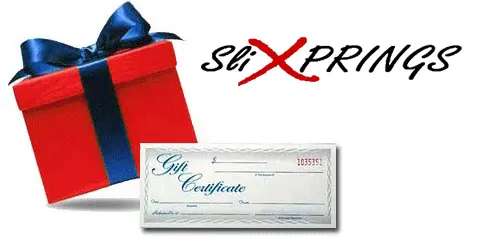 Slixprings Gift Certificate